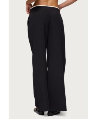Women's Peekaboo Drawstring Pants