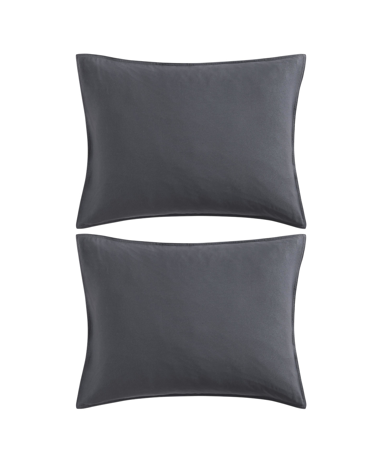 Tommy Hilfiger Solid Microfiber 7-pc. Comforter Set, Full/queen In Gray