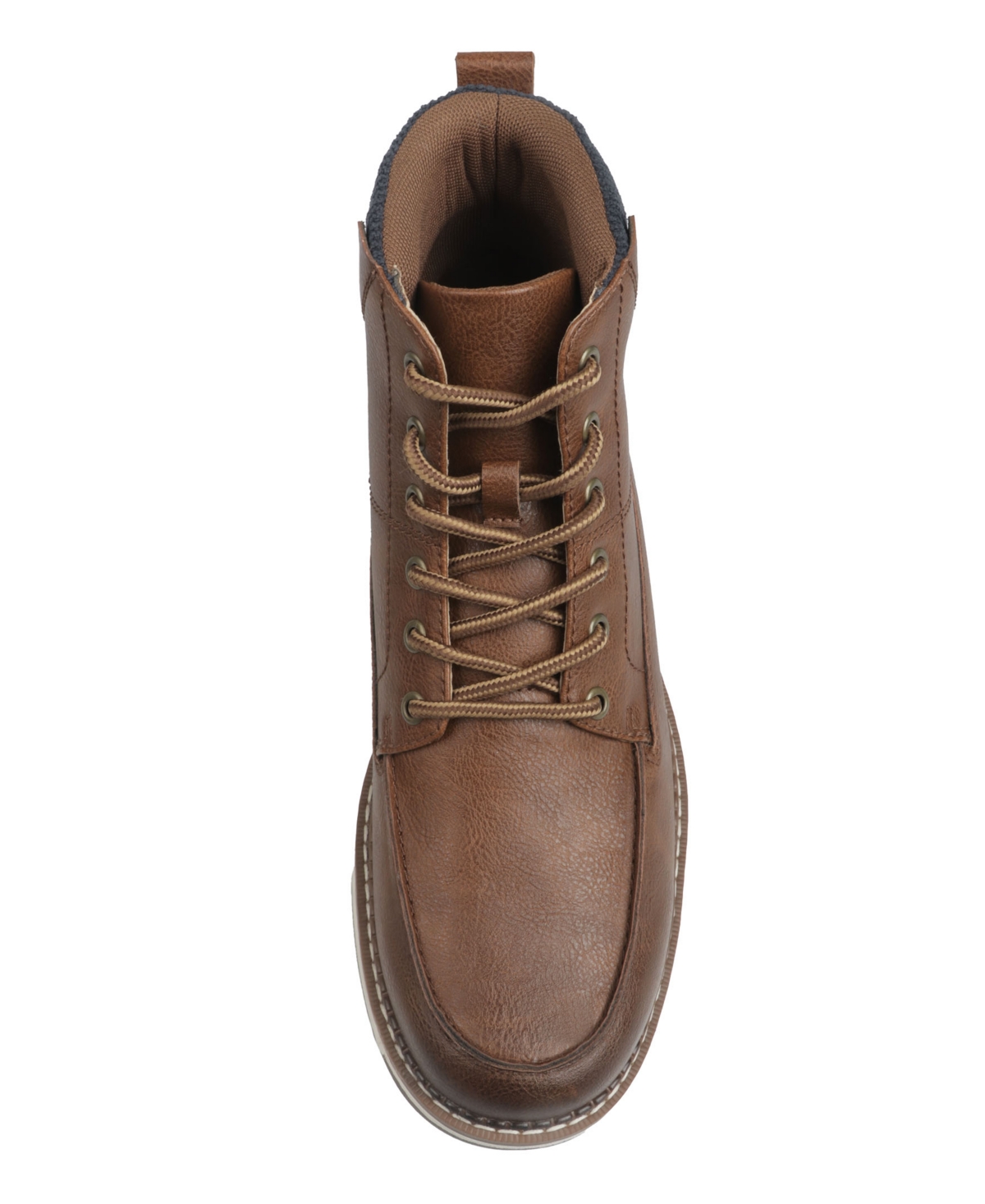 Club Room Men's Felixx Lace Up Boots, Macy's Exclusive In Brown