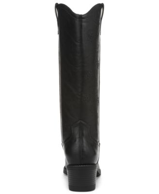 Women's Radio Almond Toe Knee High Western Boots
