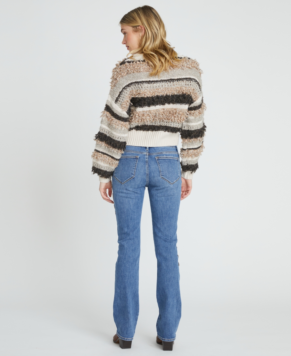 Driftwood Women's Kelly X Arctic Rodeo Mid Rise Jeans In Blue