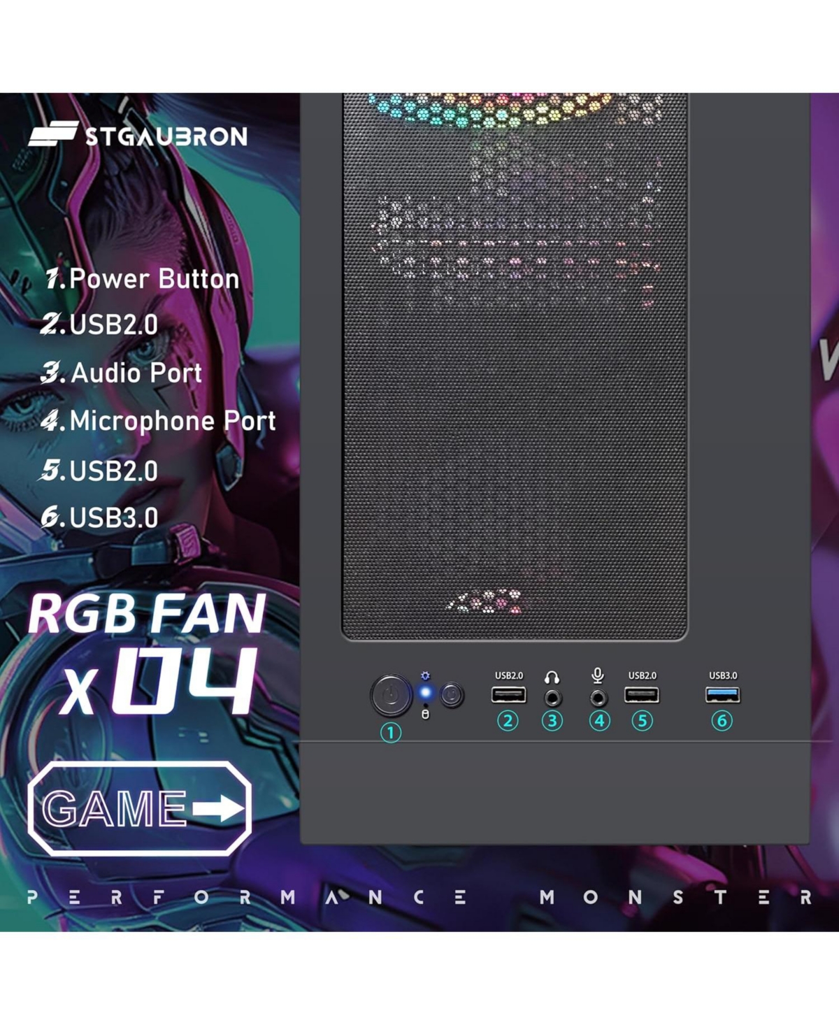 Ipason Gaming Pc Desktop