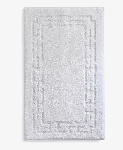 Hotel Collection Sculpted Chain-Link Cotton Bath Rug, 20" x 34"
