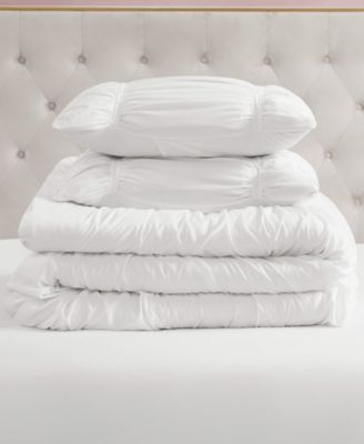 Ribbon Ruched 3-Pc. Comforter Set, King