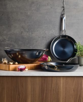未使用品アノロンAnolon 2QT カバー付きソースパン Anolon EverLast N2 Carbon Steel Cookware Collection - Macy's