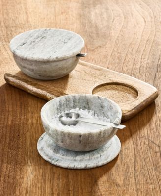 Marble Salt and Pepper Bowls, Macy's Exclusive