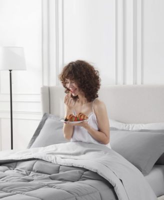 Luxury Soft Reversible 7-Pc. Comforter Set, Queen