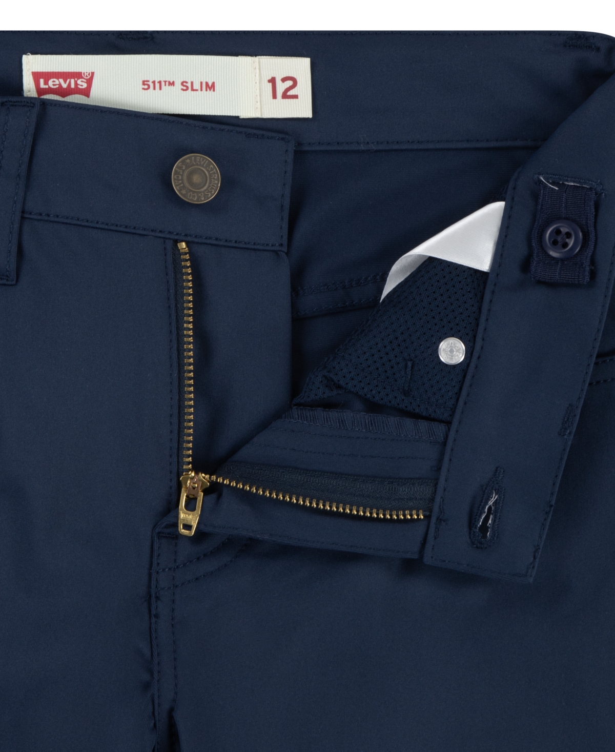 Levi's Big Boys 511 Slim Tech Pants In Blue
