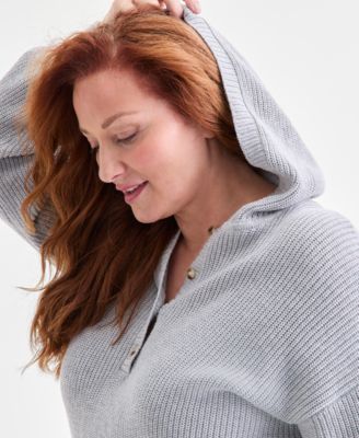 Plus Size Cotton Resort Hoodie