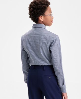 Big Boys' Classic Button Front Shirt