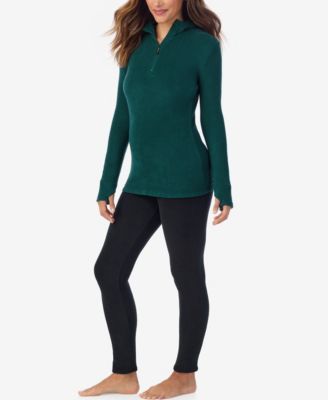 Women's Fleecewear Long Sleeve Half Zip Hoodie