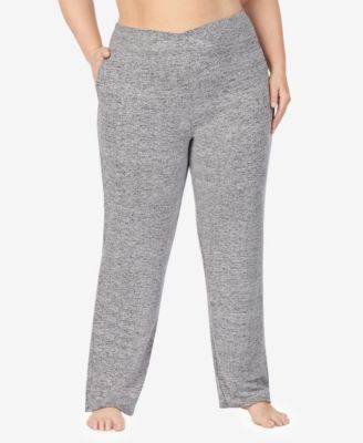 Plus Size Soft Knit Lounge Pants