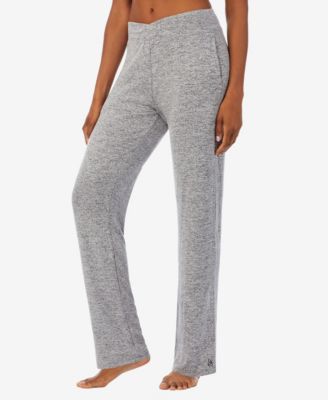 Cuddl Duds - Women's SoftKnit Mid Rise Lounge Pants