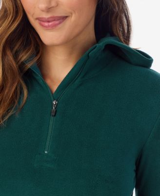 Women's Fleecewear Long Sleeve Half Zip Hoodie