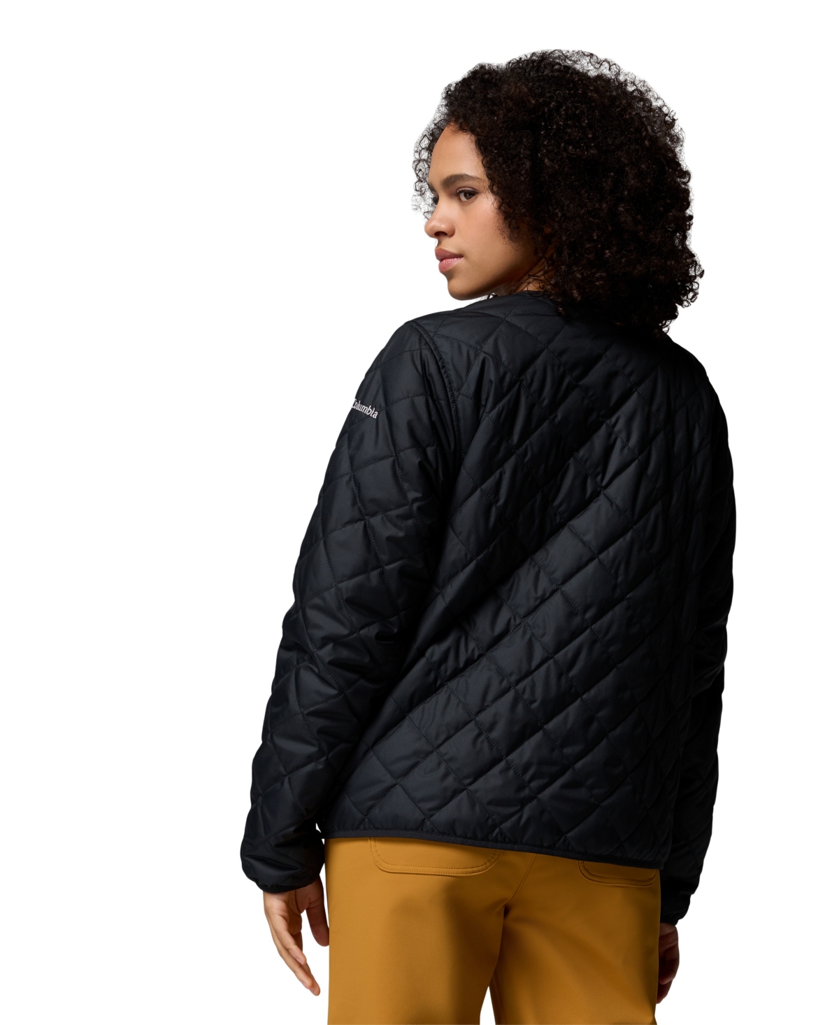 Columbia Women's Crest Collarless Jacket In Black