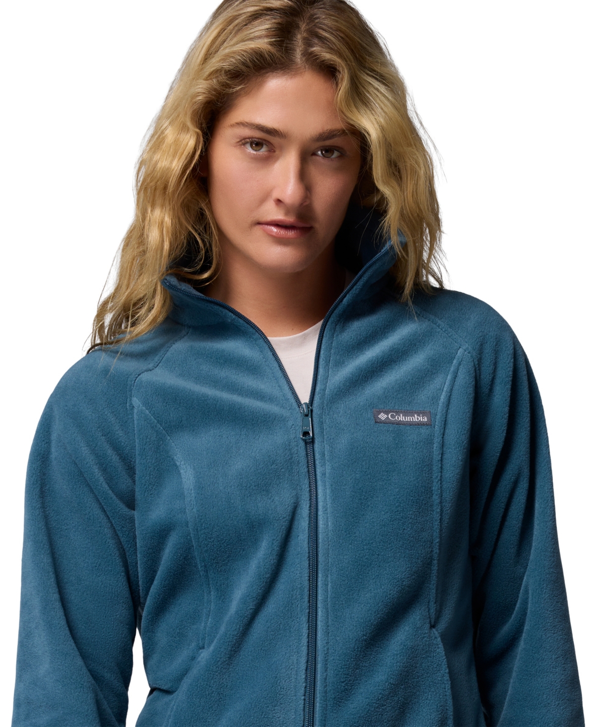 Columbia Women's Benton Springs Fleece Jacket, Xs-3x In Blue