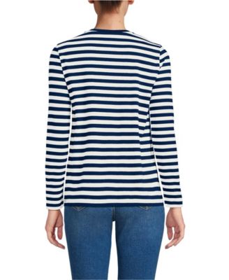Women's Supima Cotton Long Sleeve Crewneck T-Shirt