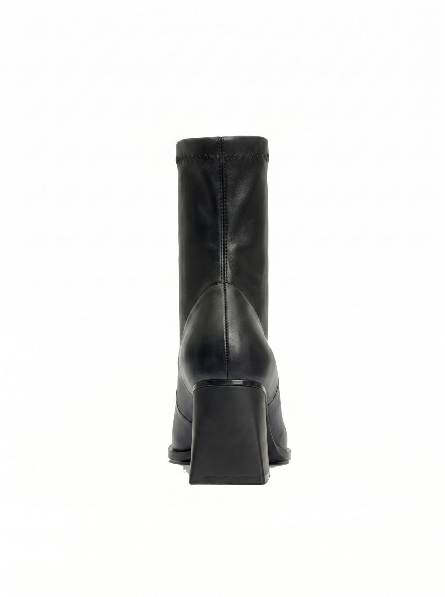 Женские ботинки Prologue Shoes Plesa Chunky Heel, цвет: Чёрная искусственная кожа — фото 3