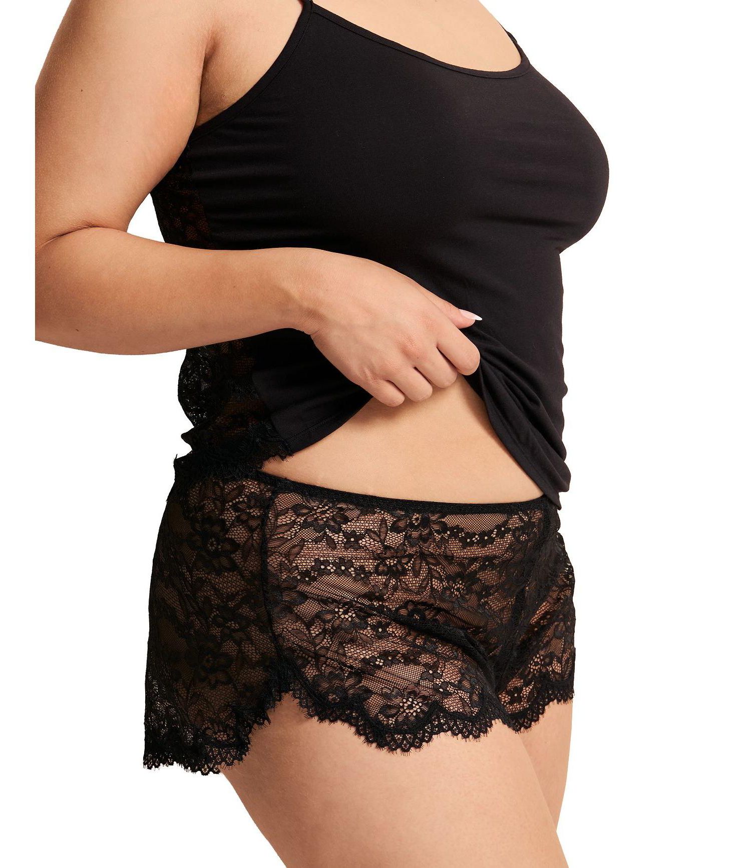 Plus Size Rain Cami & Shorts Set Lingerie