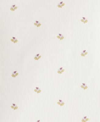 Baby Girls' Organic Sleeveless Jumper Dress and Top, 2-Piece Set