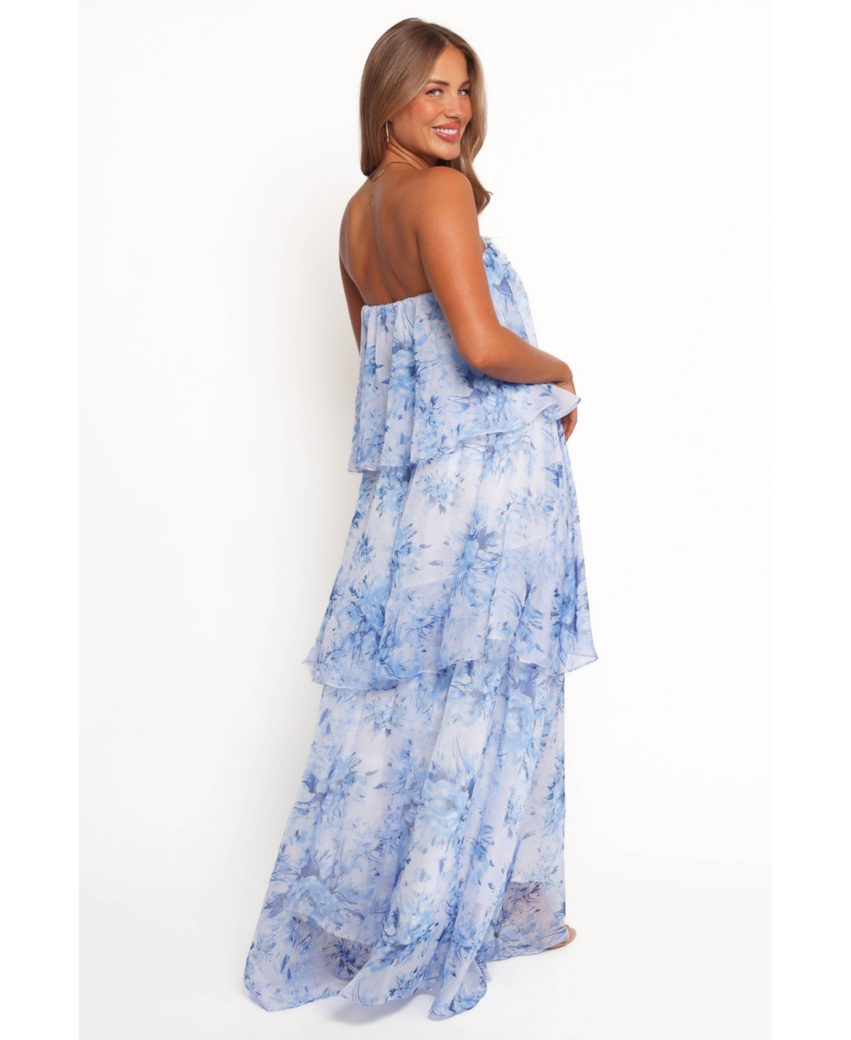 Petal and Pup Women's Bloom Strapless Maxi Dress