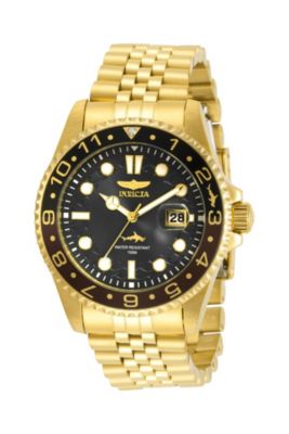 Men's 30622 Pro Diver  Quartz 3 Hand Black Dial Watch