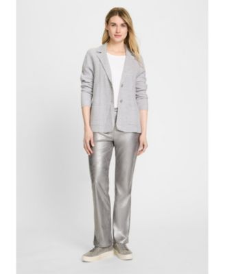 Women's Merino Wool Blend Blazer