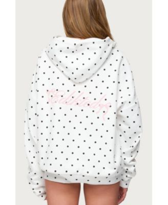 Women's Chelsie Polka Dot Hoodie