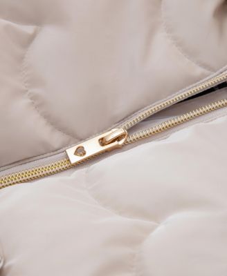 Toddler Girls Luxe Bow Puffer Coat