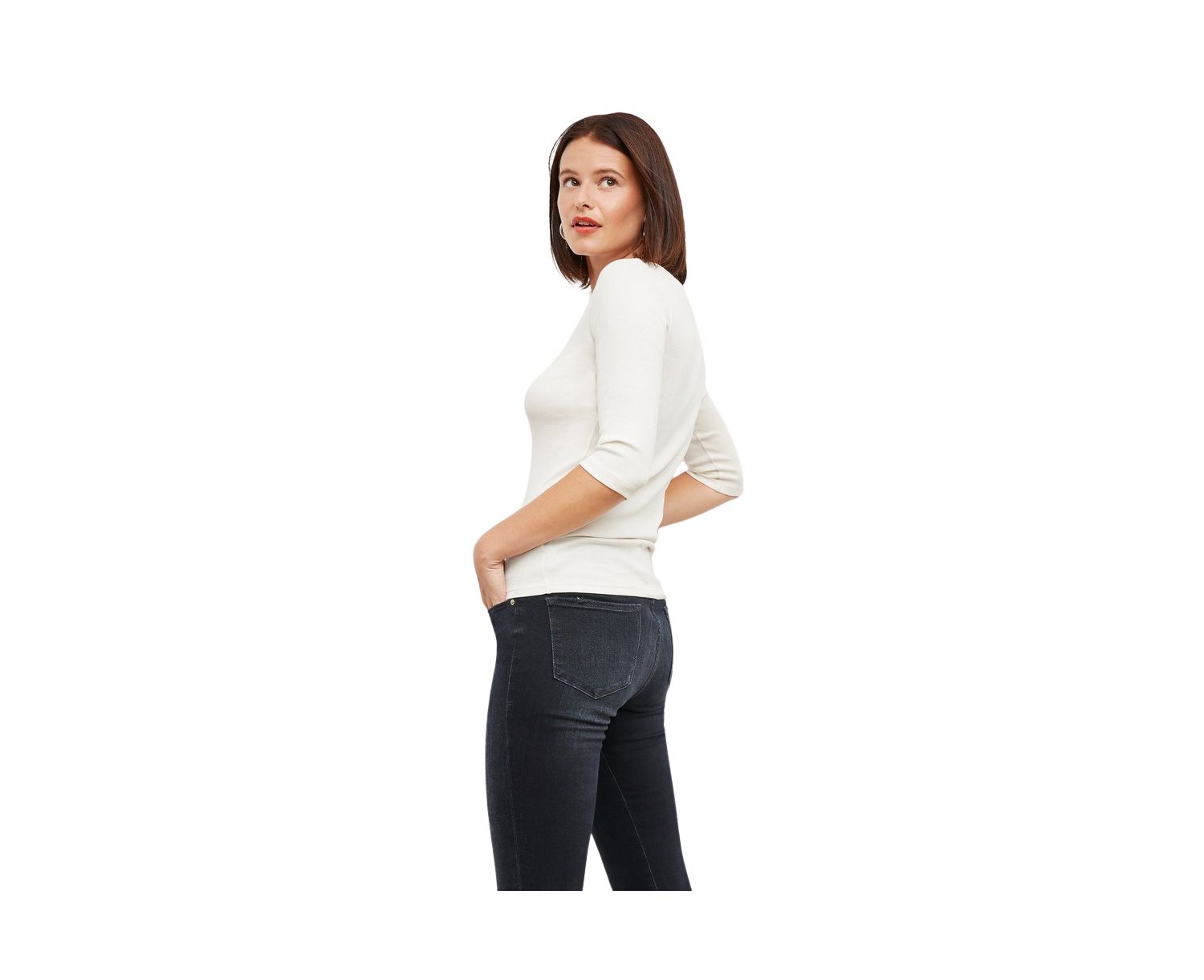 Women's Soyoung T-Shirt - Organic Ribbed Pima Cotton