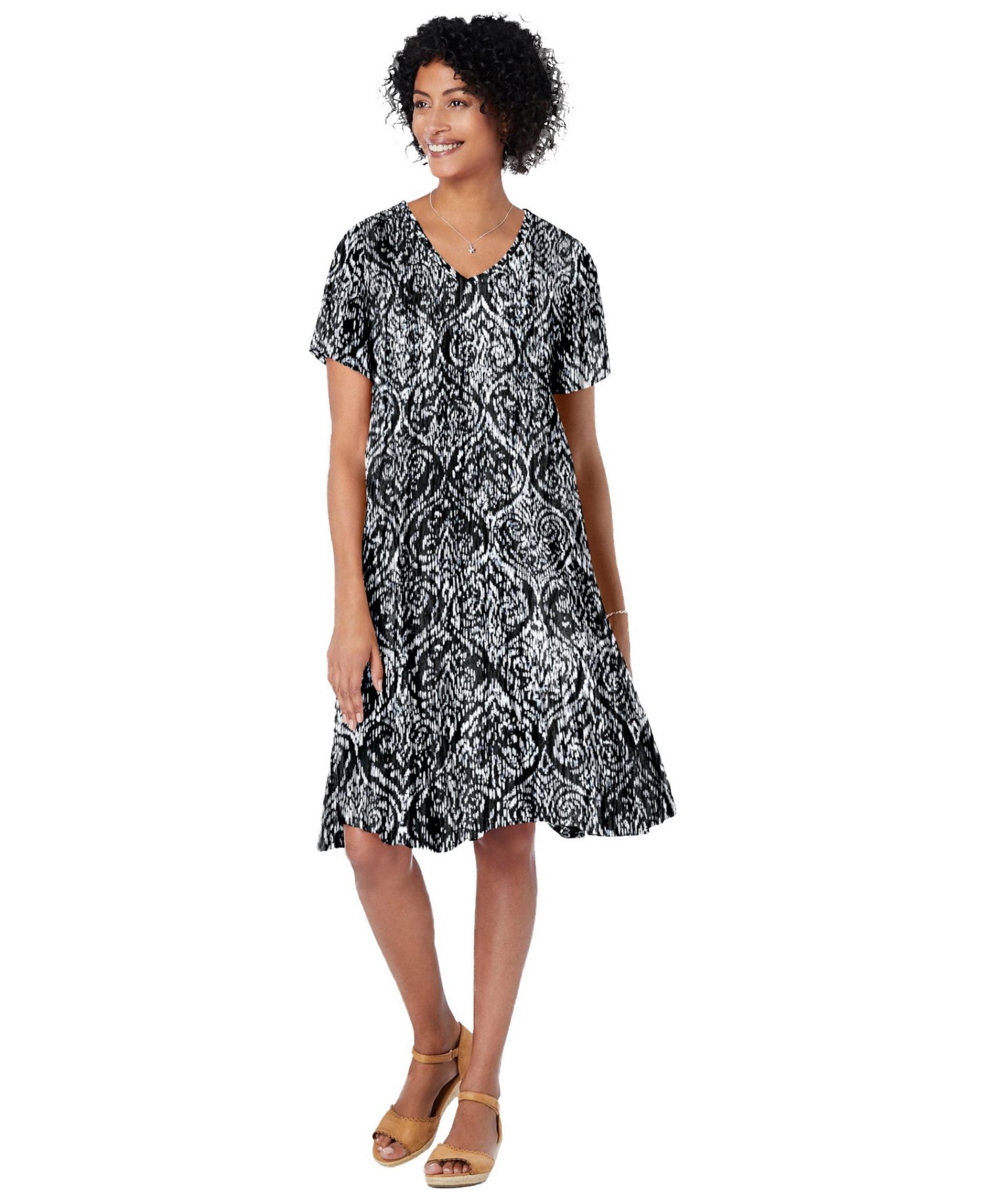 Women's Within Short Crinkle Dress