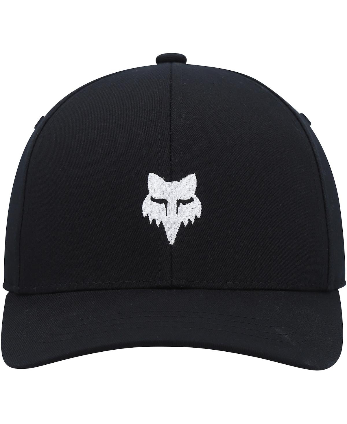 Fox Big Boys And Girls Black Legacy Adjustable Hat In Black