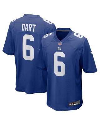 Nike - Men's Jaxson Dart Royal New York Giants 2025 NFL Draft First Round Pick Game Jersey
