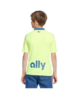 Big Boys and Girls adidas Yellow Charlotte FC 2025 Third Replica Jersey