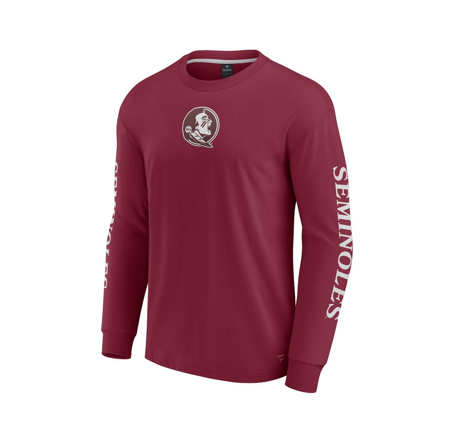 Men's Garnet Florida State Seminoles Strive Long Sleeve T-Shirt