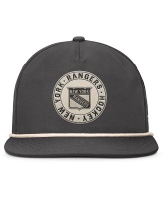 Men's Charcoal New York Rangers Closer Adjustable Hat