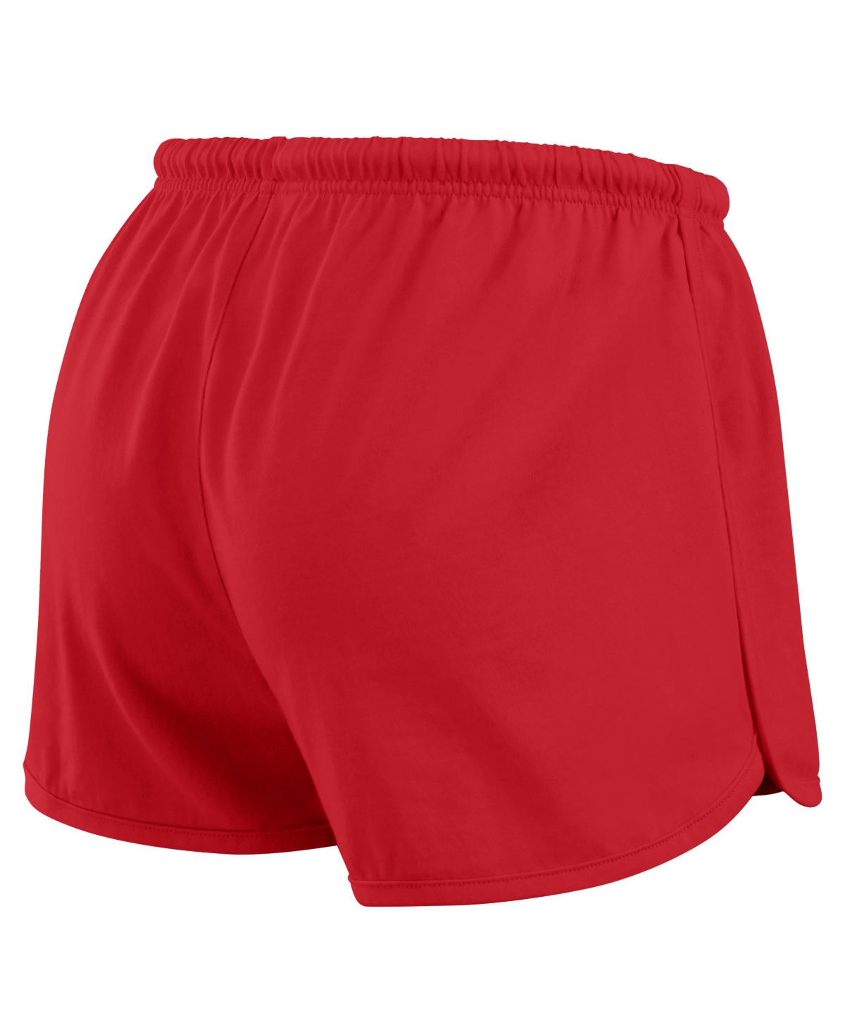 Wear By Erin Andrews Women's 2-piece Red Atlanta Falcons Heavy Rugby Jersey Long Sleeve T-shirt And Shorts Lounge Set In Red