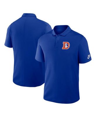 Nike - Men's Royal Denver Broncos Rewind Victory Performance Polo
