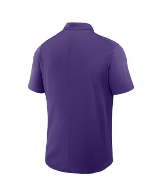Men's Purple Minnesota Vikings Rewind Victory Performance Polo Shirt