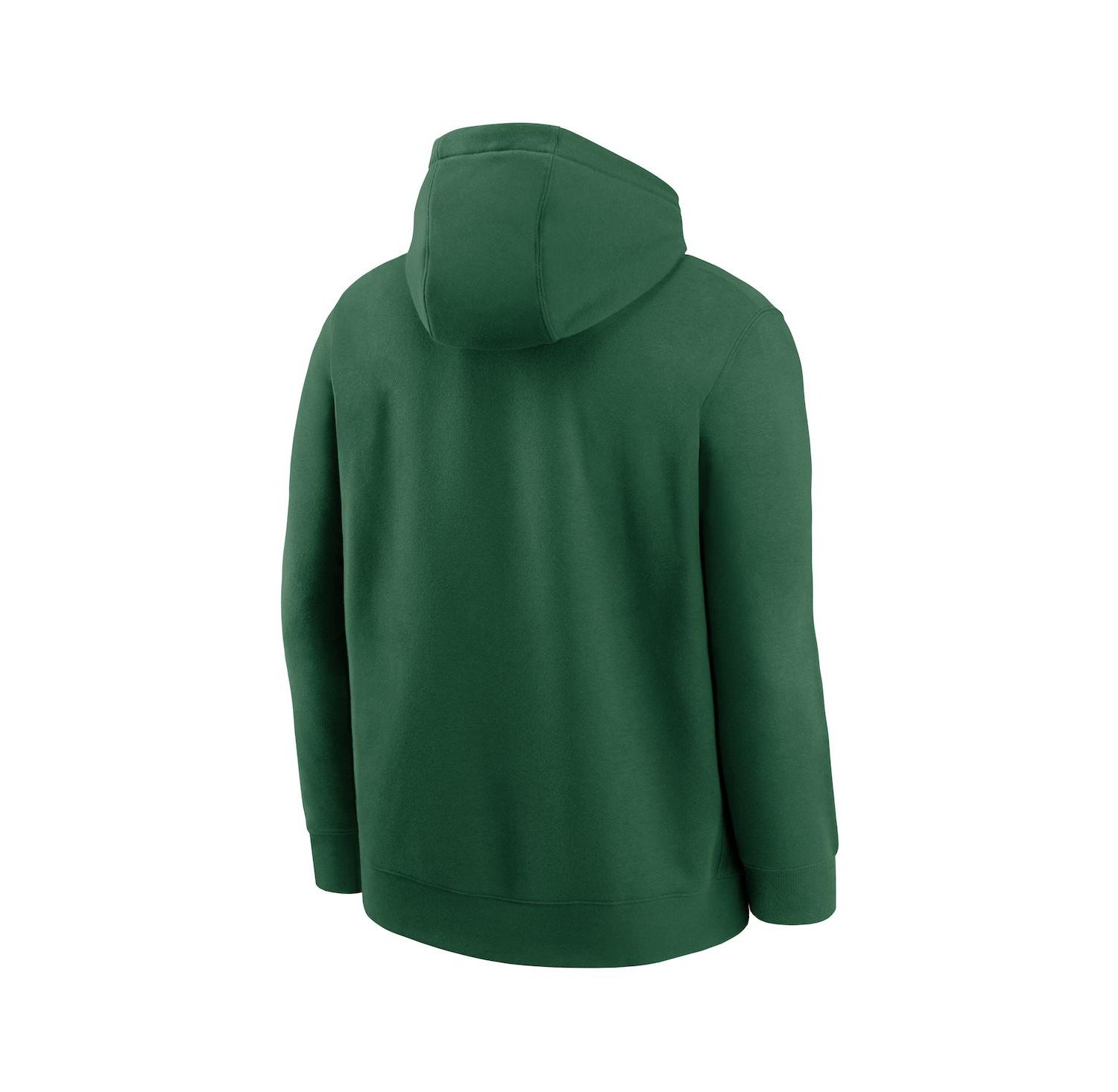 Men's Green New York Jets Busted Play Club Fleece Pullover Hoodie