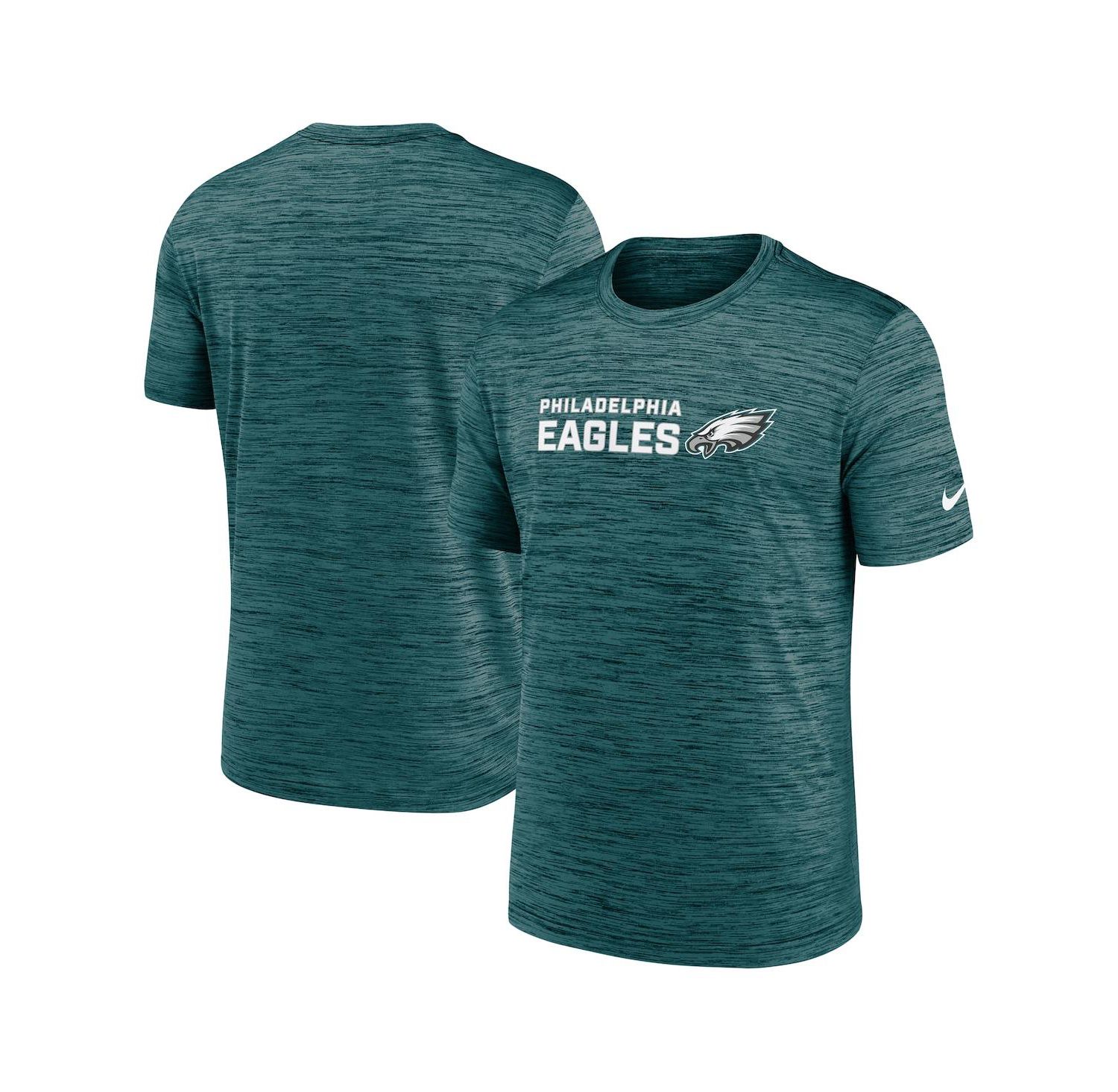 Men's Midnight Green Philadelphia Eagles Big & Tall Primetime Reverse Play Velocity Performance T-Shirt