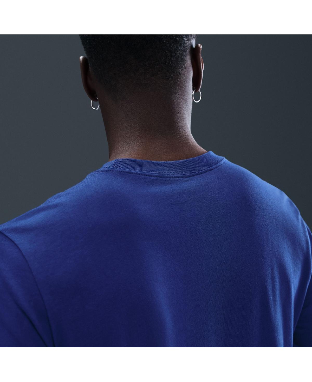Nike Men's Blue Barcelona Flag T-shirt In Blue