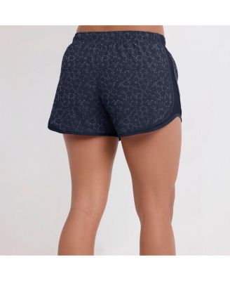 Women's Navy Penn State Nittany Lions Tempo Pattern Performance Shorts