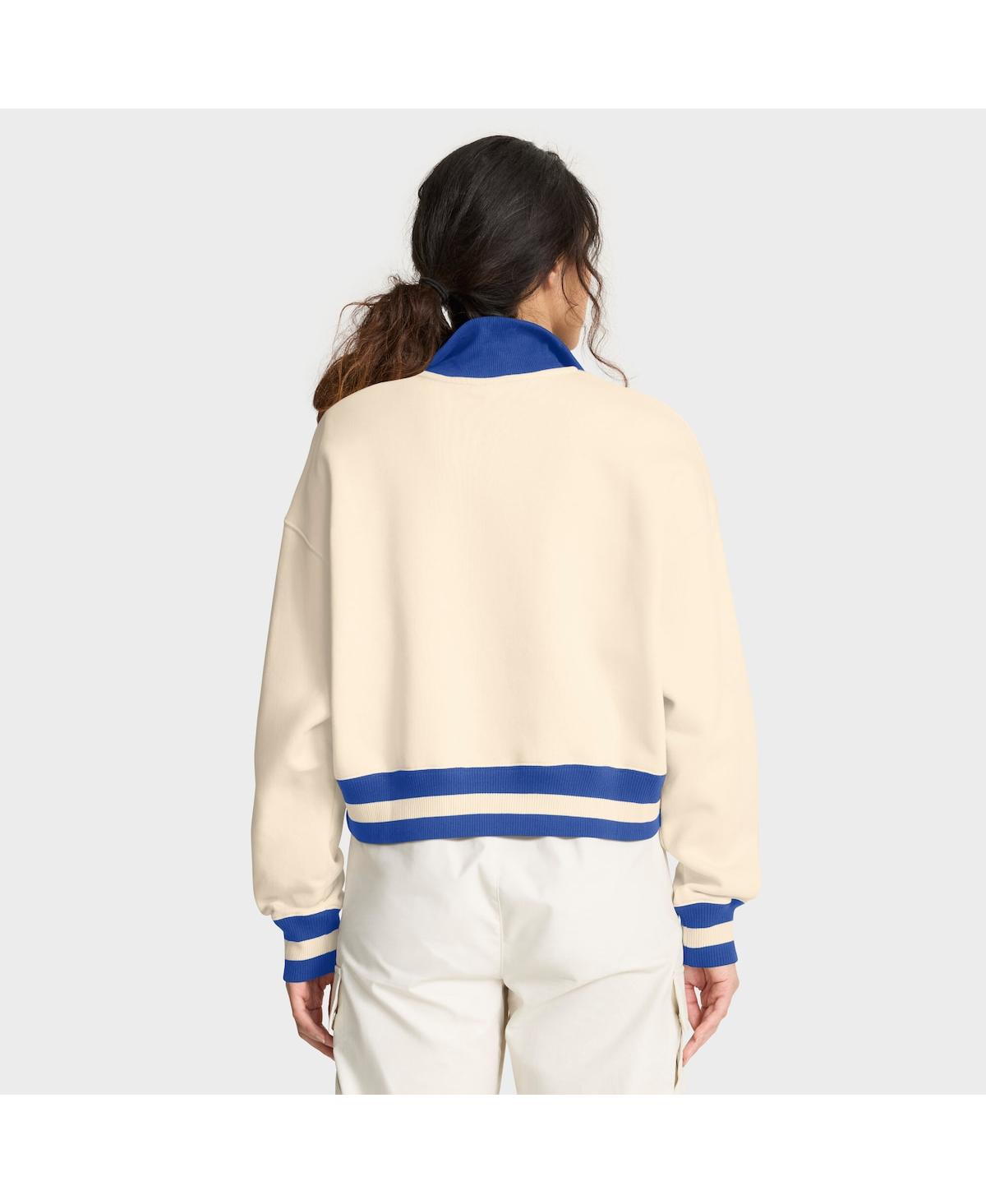 Nike Tan Kentucky Wildcats Legacy Half-zip Sweatshirt In Neutral
