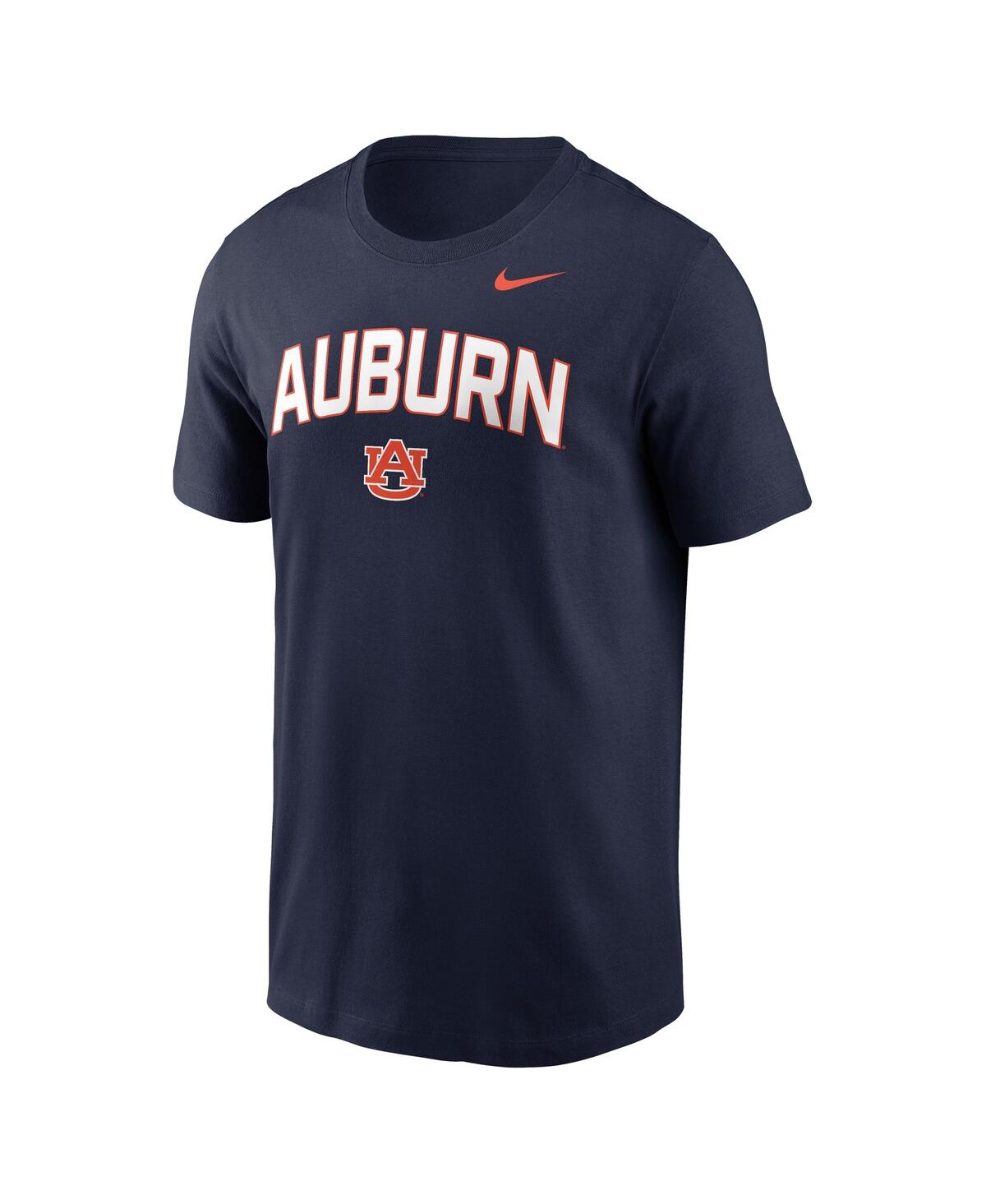 Nike Navy Auburn Tigers Primetime Arch Stack T-shirt In Blue