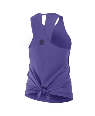 Nike Women's Purple Minnesota Vikings Glory Crisscross Performance Tank Top