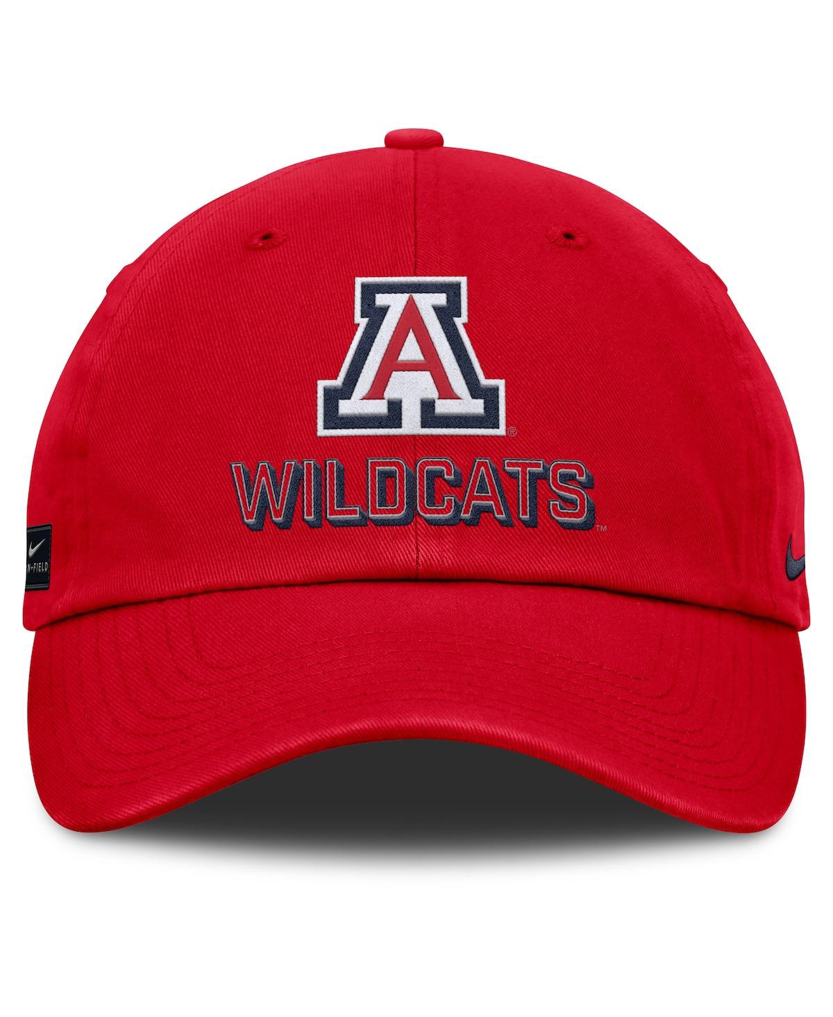 Nike Men's Red Arizona Wildcats 2025 On-field Club Adjustable Hat In Red