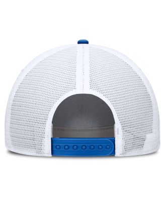 Men's Blue/White UCLA Bruins 2025 On-Field Rise Engineered Trucker Adjustable Hat