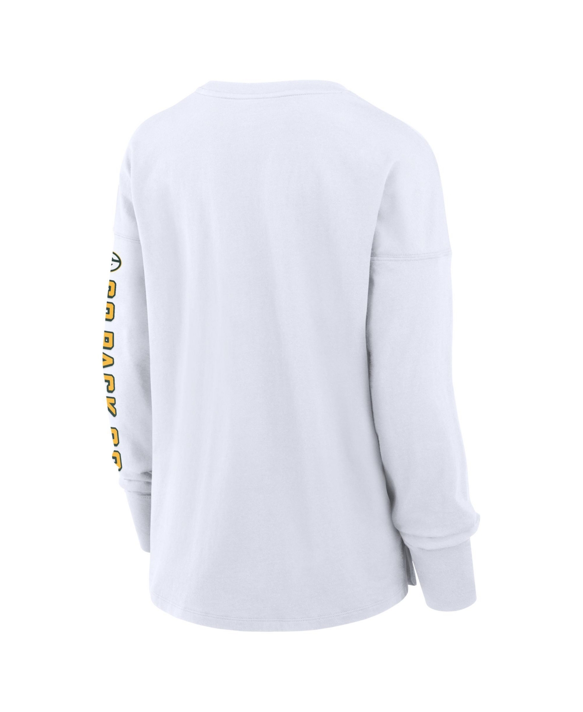 Fanatics Women's White Green Bay Packers Hometown Legacy Long Sleeve T-Shirt