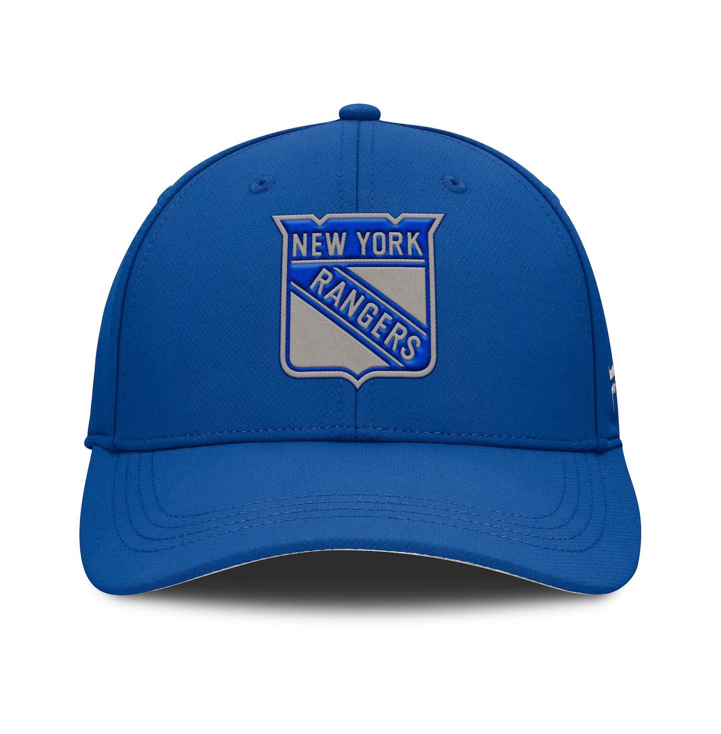 Мужская кепка Fanatics Blue New York Rangers Homage Adjustable Hat — фото 2